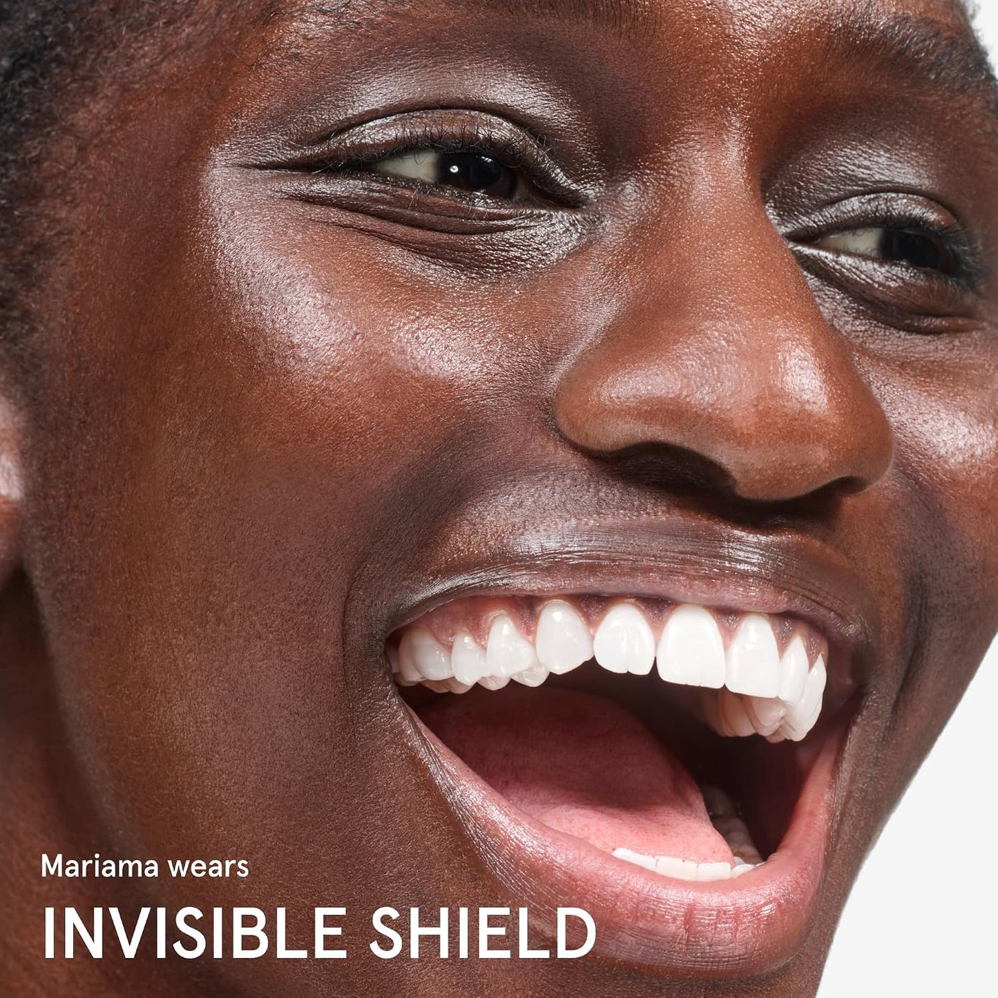 Glossier Invisible Shield Daily Face Sunscreen SPF 50 - Lightweight Gel Broad Spectrum UVA/UVB - No White Cast, Non-Comedogenic, Vegan - Smoothing Makeup Primer for Dry, Combo or Oily Skin, 50 mL