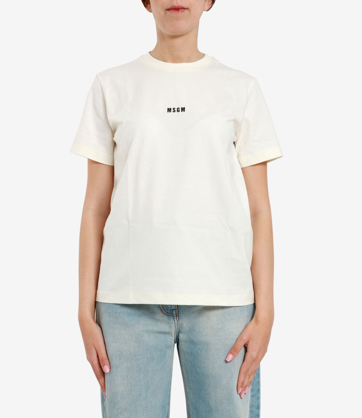 Msgm MSGM Tシャツとポロスベージュ - Image 7