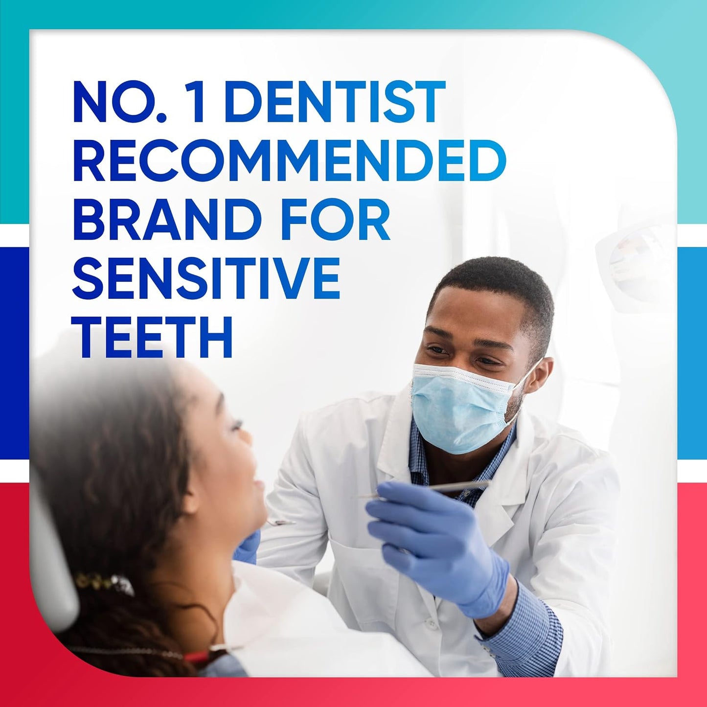 Sensodyne Pasta de dientes Sensitivity Gum y esmalte, triple protección, pasta dental refrescante con flúor, sabor a menta - 3.4 onzas x 3