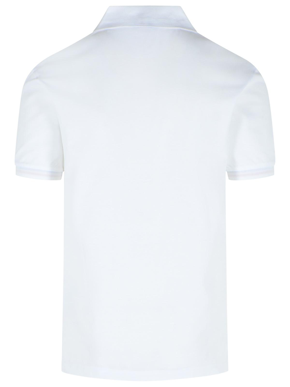 Thom Thom Browne White Cotton Polo Shirt - Image 7