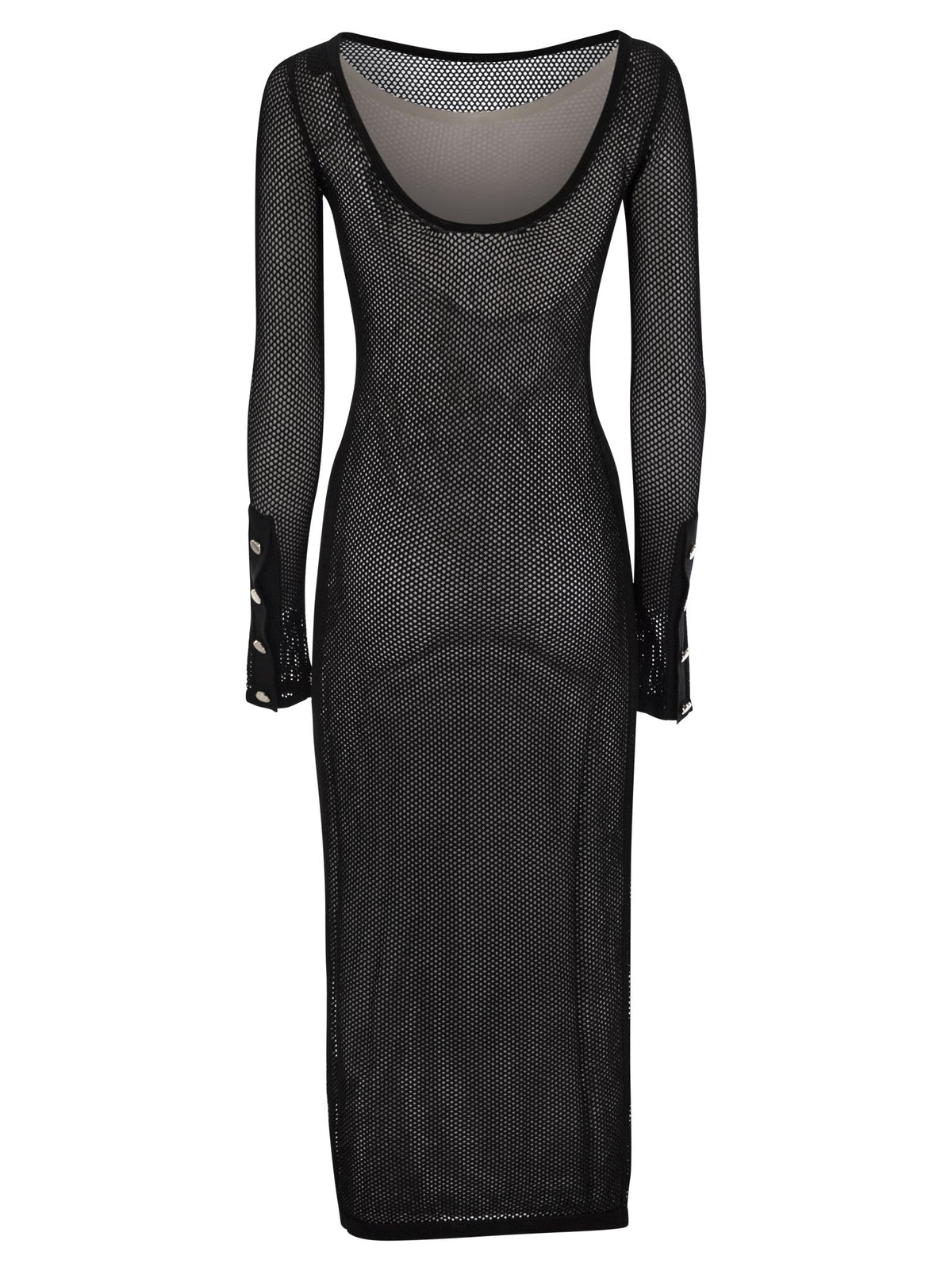 Sportmax SportMax Grado Long Meshドレス - Image 7
