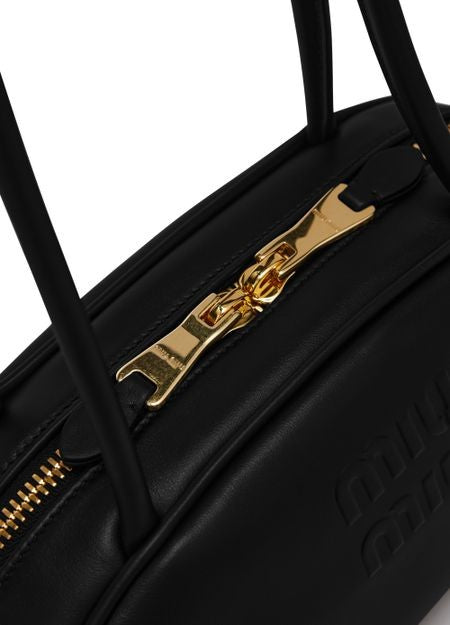 MIU MIU Medium-sized Beau half-moon leather bag - Image 7