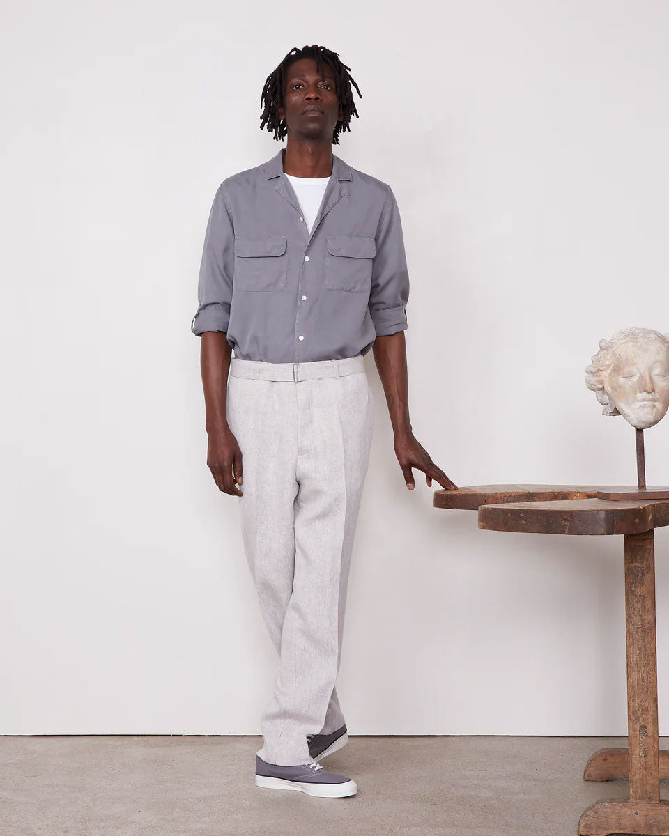 Off Officine Generale Shirts Grey - Image 7