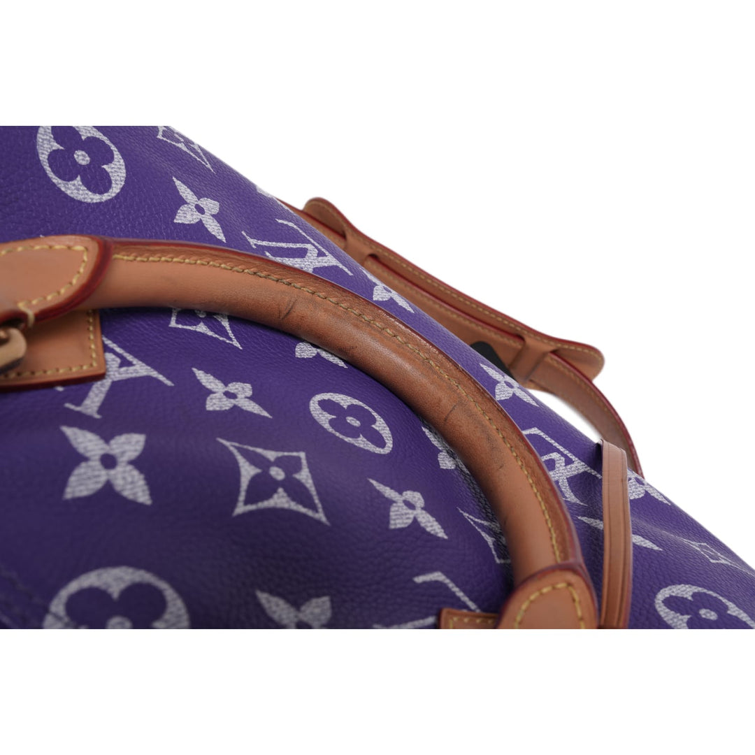 LOUIS VUITTON 'AMETHYST' SPEEDY P9 BANDOULIÈRE 40 DUFFLE BAG