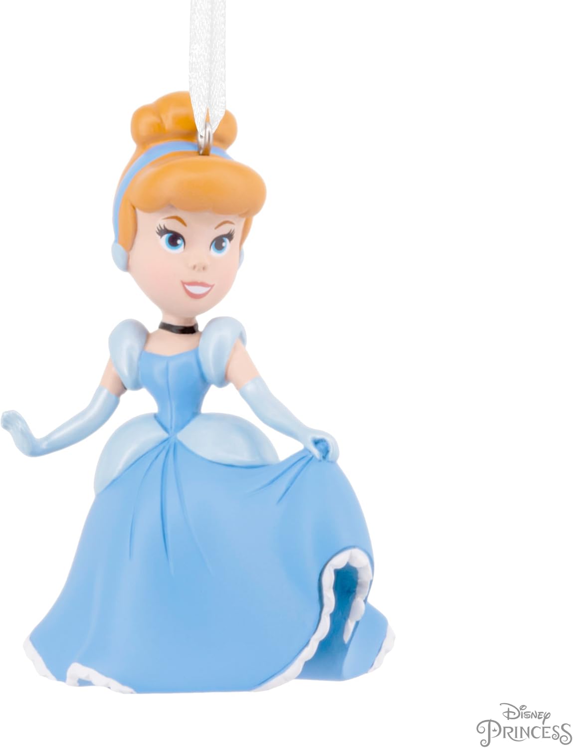 Hallmark Disney Princess Cenicienta - Adorno de Navidad estilizado, regalos para fanáticos de Disney