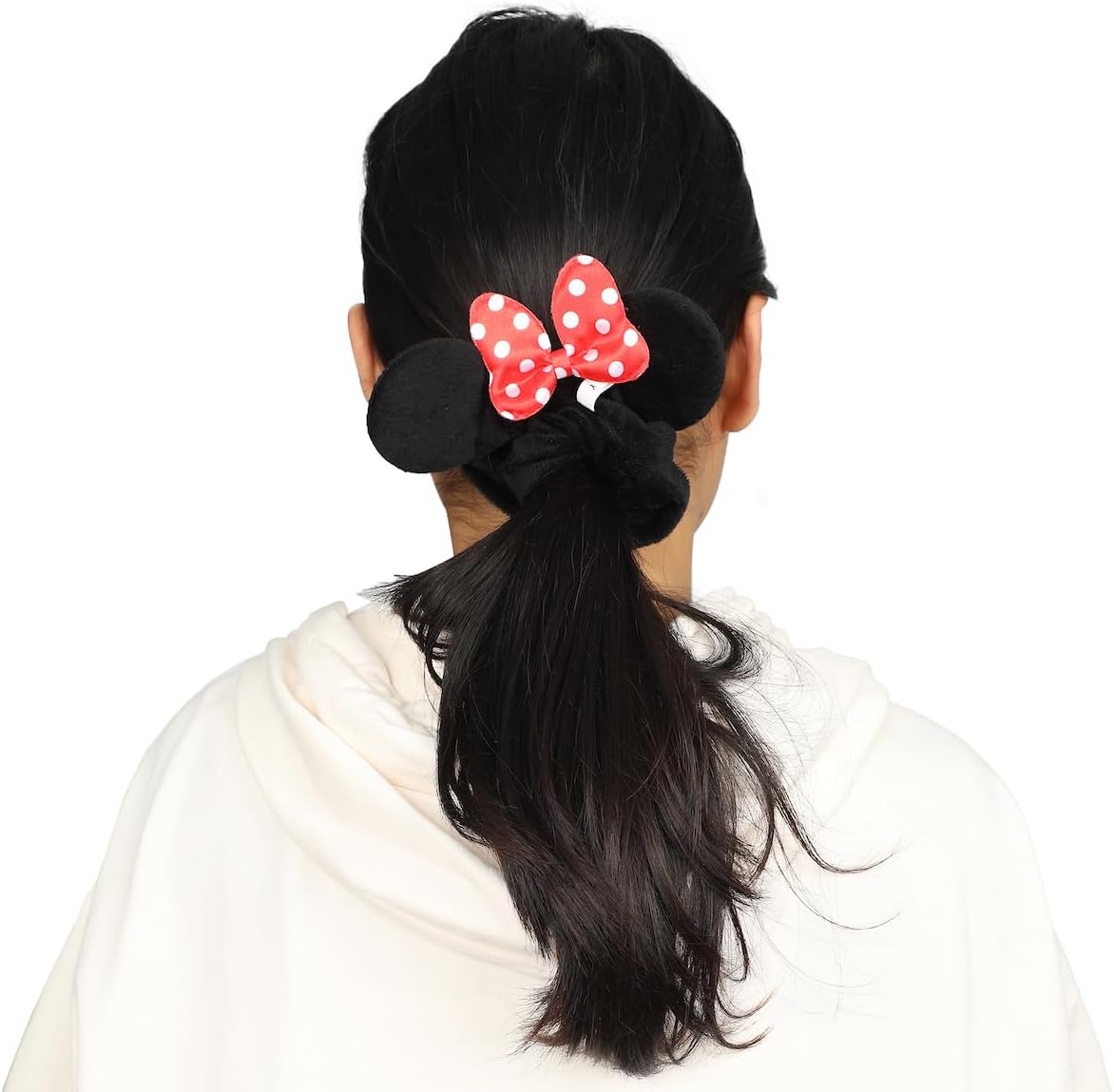 Disney Minnie Mouse 2-Piece Plush Headband and Scrunchie Set, Dsy Minnie Mouse 2-Piece, 1 Count (Pack of 2)