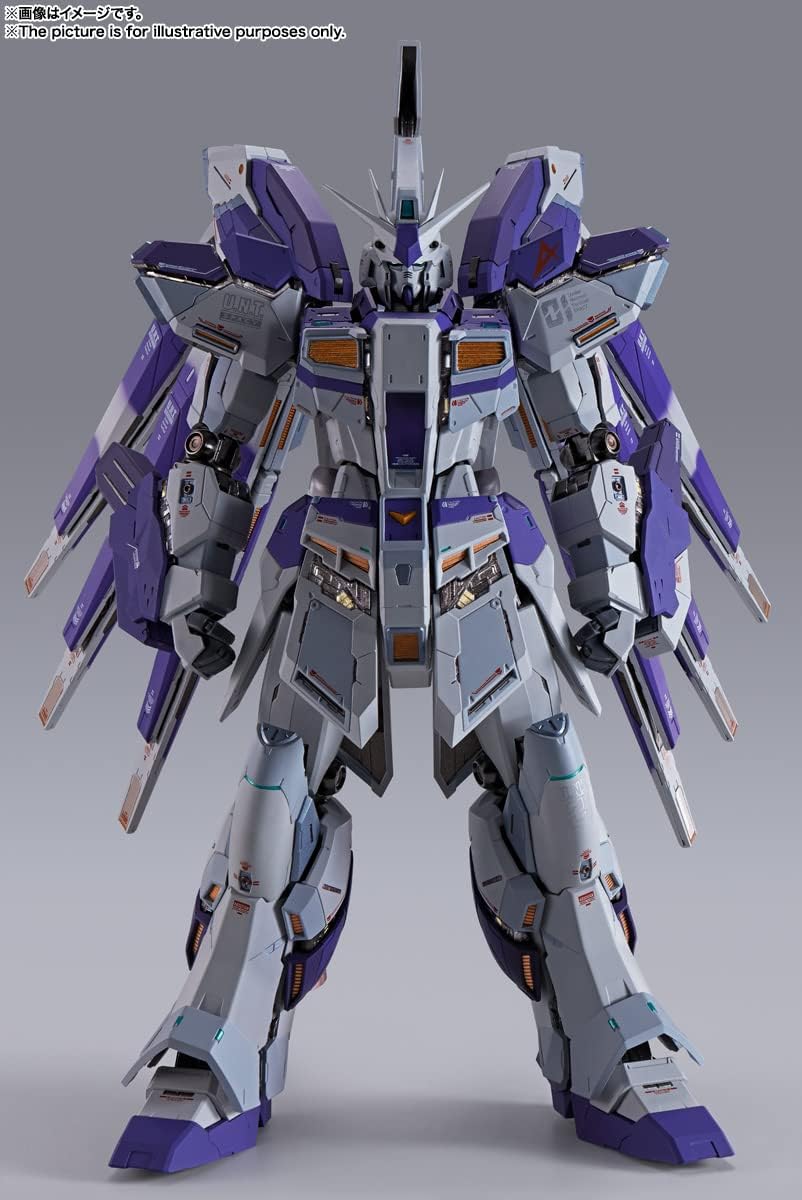 TAMASHII NATIONS METAL BUILD Mobile Suit Gundam: Char's Counterattack Beltorchika Children Hi-ν Gundam, Approx. 8.1 inches (205 mm), ABS & PVC & Die-cast, Pre-Painted Action Figure BAS62996'