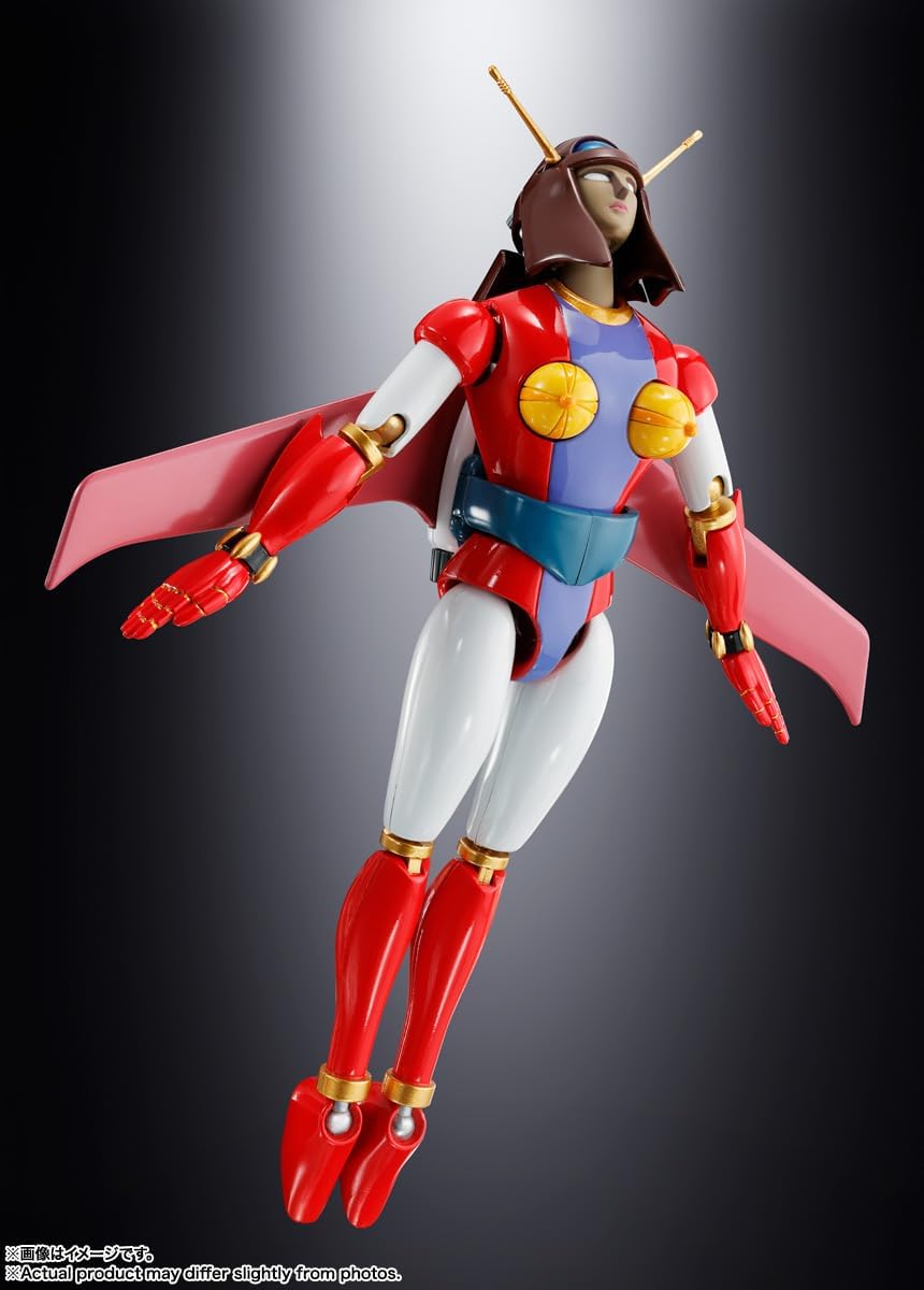 BANDAI SPIRITS Soul of Chogokin Great Mazinger GX-114 Marquis Janus & GX-12R Beunas A, Approx. 6.7 inches (170 mm) & Approx. 6.3 inches (160 mm), PVC & ABS, PC & Die Cast Painted Action Figure