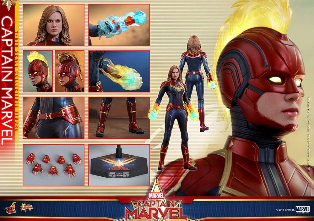 Movie Masterpiece Captain Marvel 1/6 Scale Figure