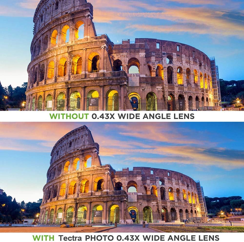 Tectra 0.43x Professional HD Wide Angle Lens (Macro)
