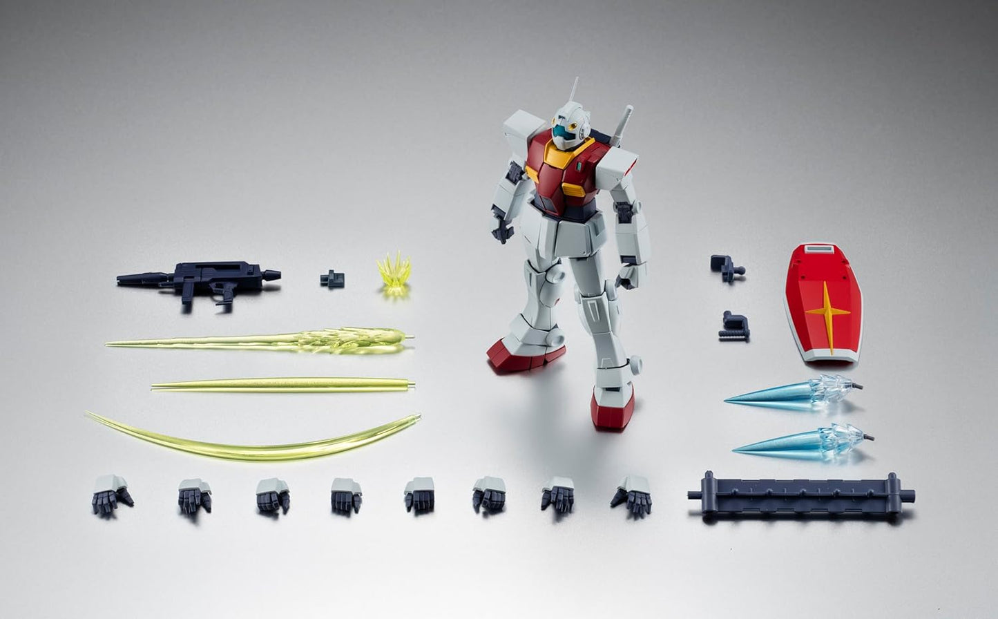 TAMASHII NATIONS ROBOT SPIRITS Mobile Fighter Z Gundam RMS-179 GM II (Earth Federation Specification) Version A.N.I.M.E. Approx. 5.1 in (130 mm), Made of PVC & ABS, Pre-painted Articulated Figure