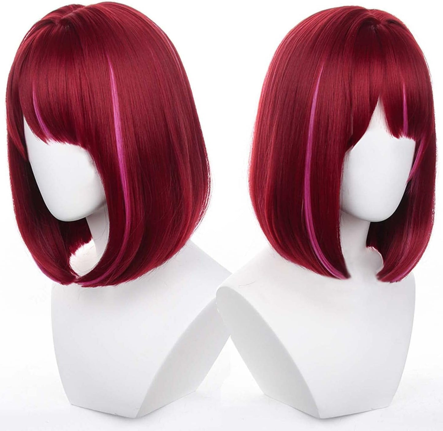 LVMEY Arima Kana Cosplay Wig, Disguise, Heat Resistant Wig, Cosplay Costume, Accessory for Cosplay, Includes Wig Net, Comic Event, Halloween, Christmas, Cultural Festivals, Festivals, School Festivals