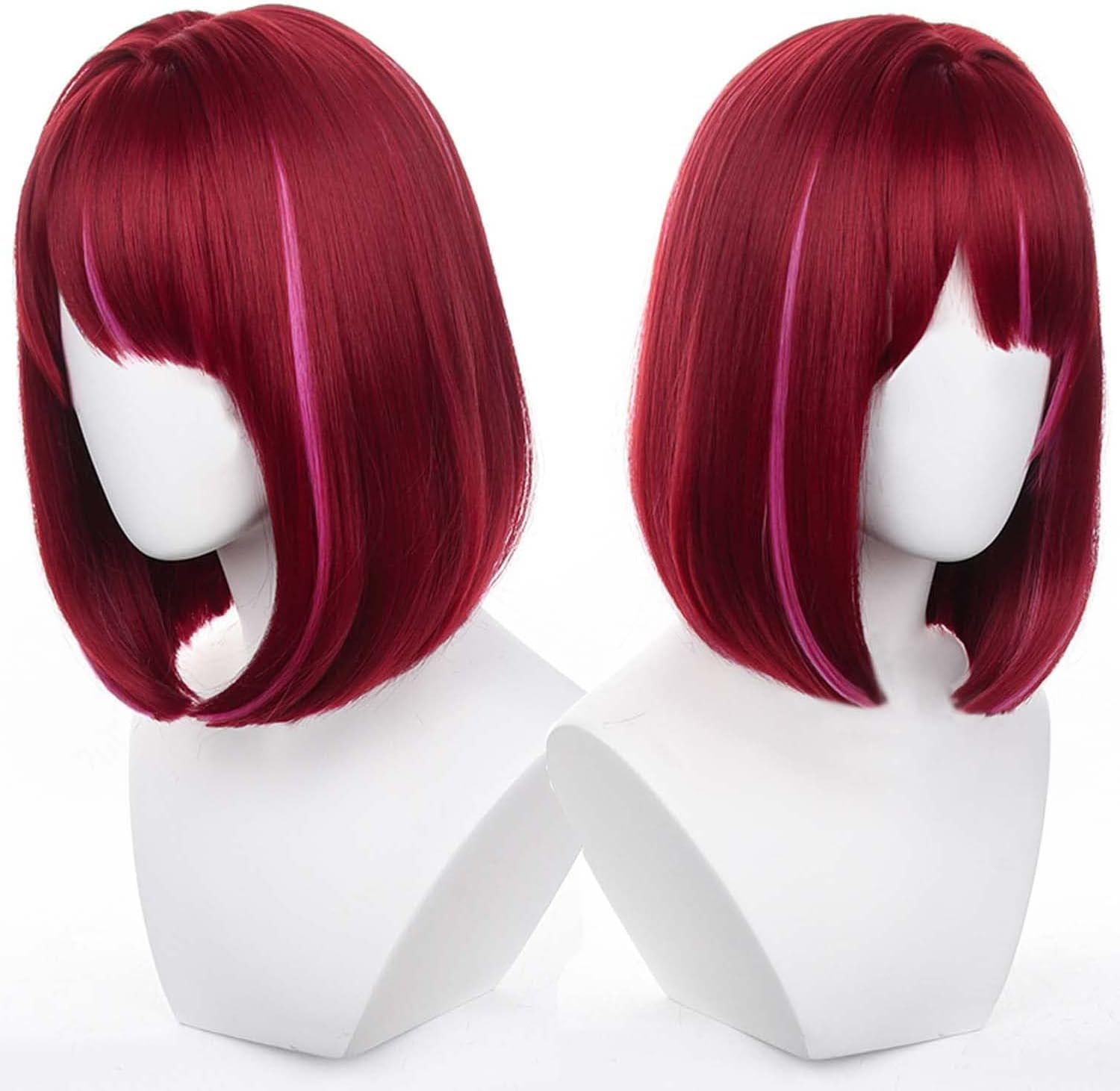 LVMEY Arima Kana Cosplay Wig, Disguise, Heat Resistant Wig, Cosplay Costume, Accessory for Cosplay, Includes Wig Net, Comic Event, Halloween, Christmas, Cultural Festivals, Festivals, School Festivals