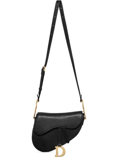 DIOR Medium soft Saddle bag with strap goatskin - Image 7