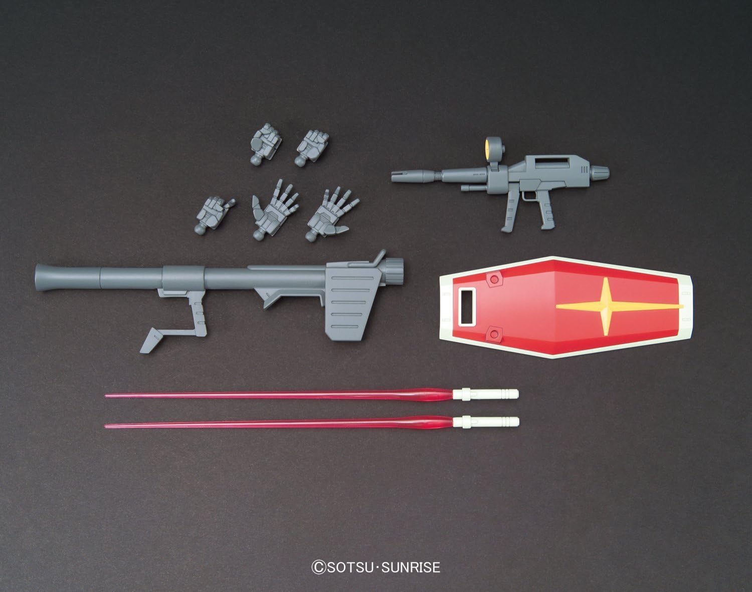 HGUC 191 Gundam Battle Soldier RX-78-2 Gundam 1/144 Scale Color-Coded Plastic Model