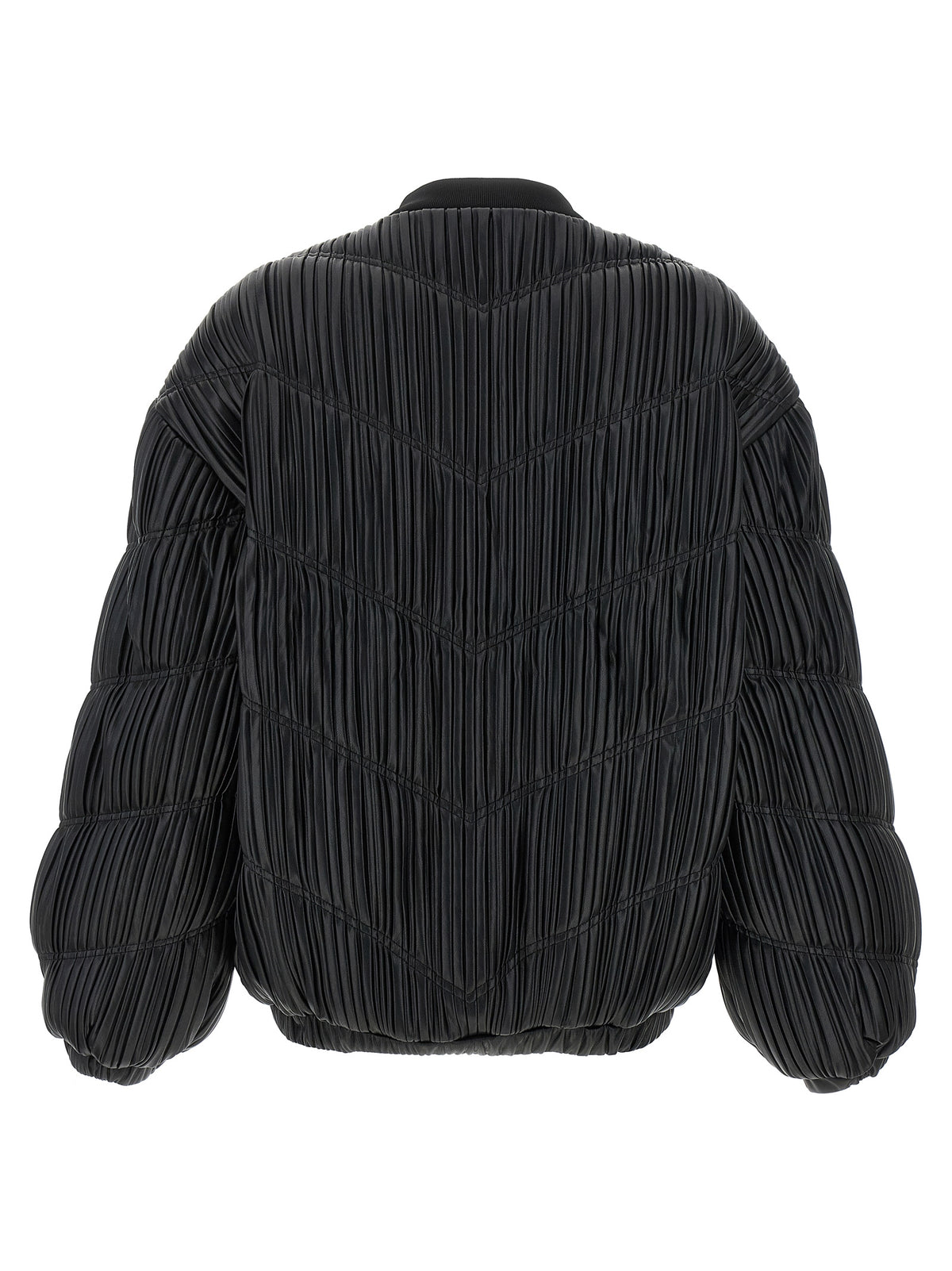 Rotate Birger Christensenプリーツボンバージャケットを回転させます - Image 7