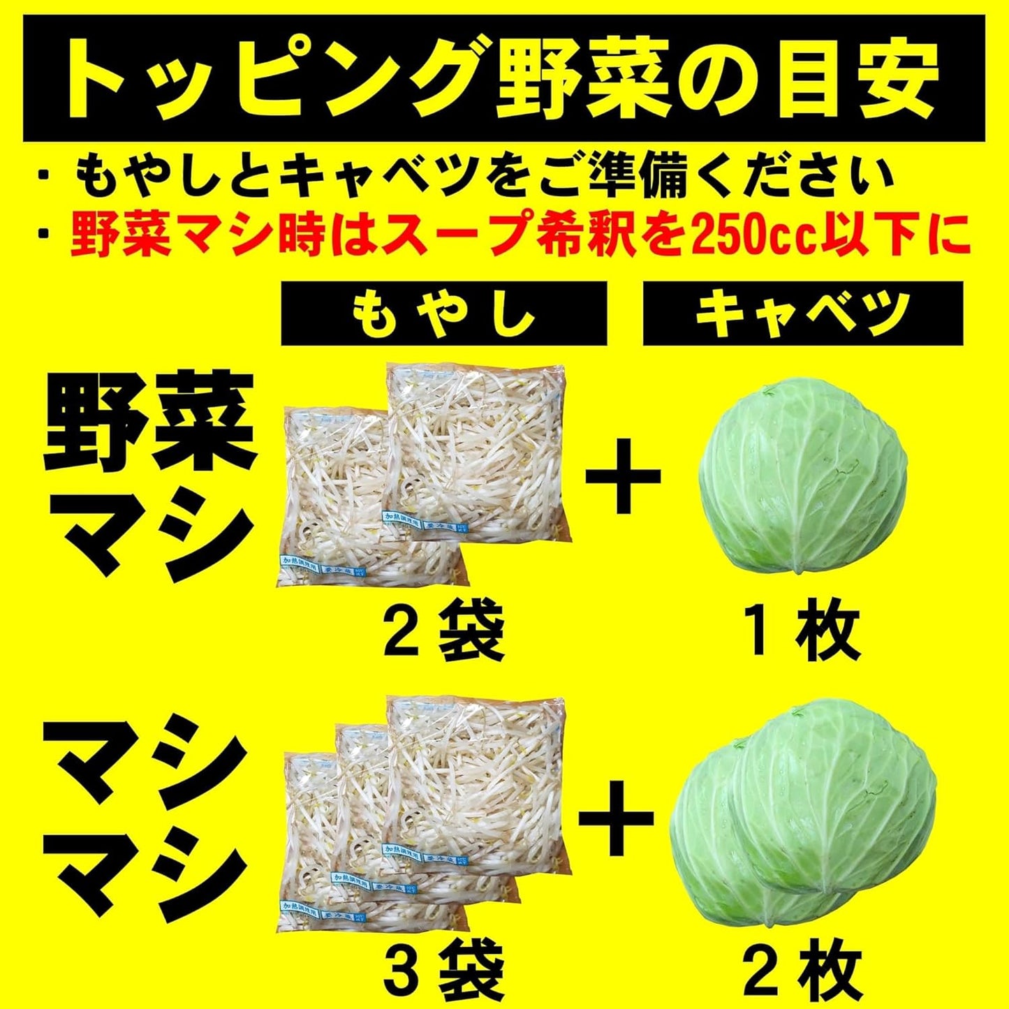 Jiro Style Extra Thick Oshon Noodles with Extra Thick Pork Belly Ramen Set [Frozen] Menkuru (4 Servings)