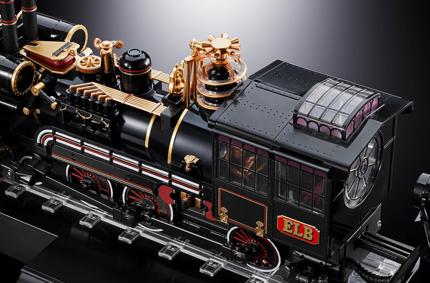Tamashi Nations Super Alloy Back to the Future PART3 Time Train, Approx. 20.5 inches (520 mm), ABS & Die-Cast & PVC Pre-Painted Action Figure (Japan Toy Prize 2025 Kidal Division Excellence Award)
