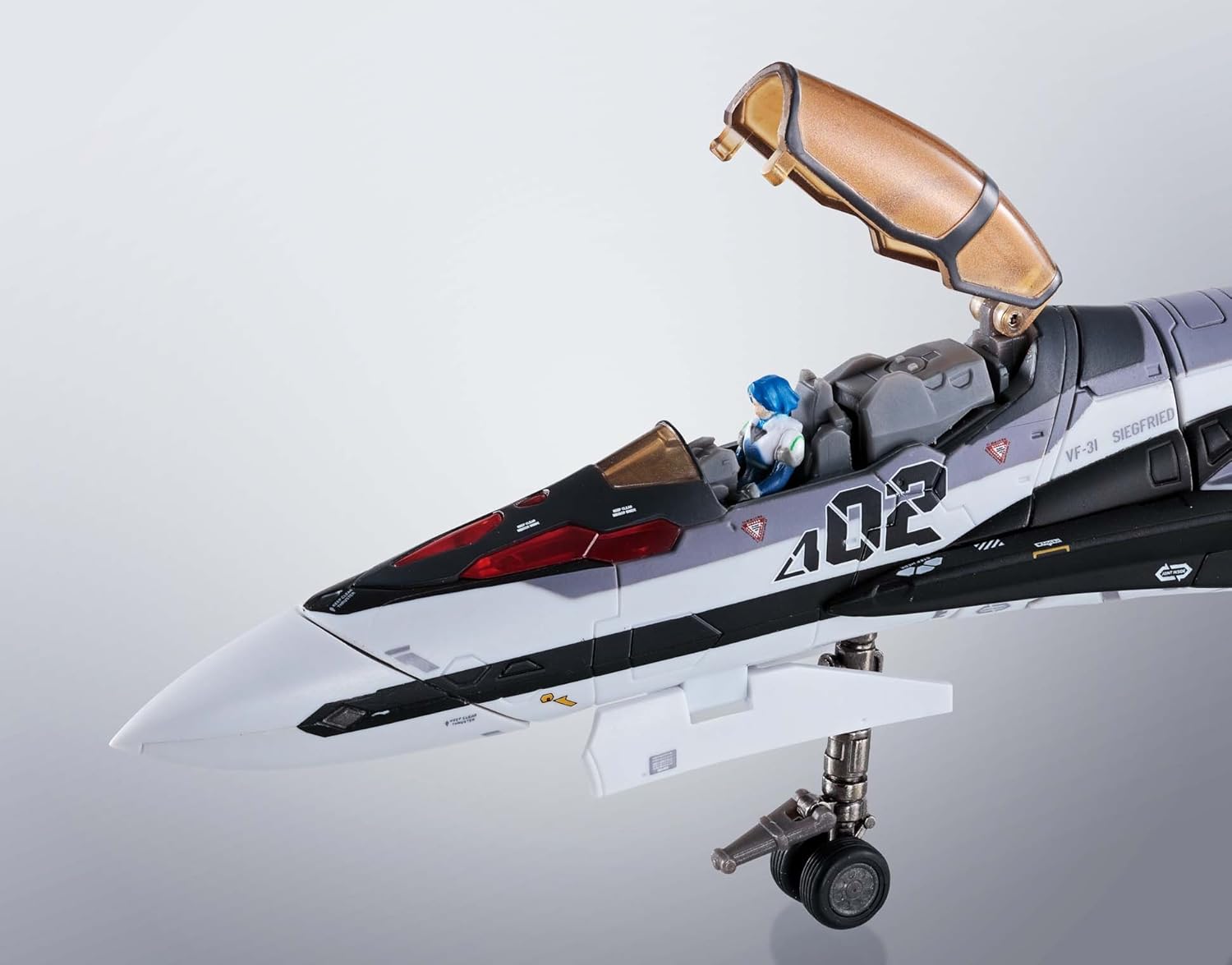 DX Chogokin Macross Delta Movie Version VF-31F Siegfried (Mesther Elefelt/Hayate Inmerman Boarding) Approx. 10.2 inches (260 mm) Diecast & ABS & PVC Painted Action Figure