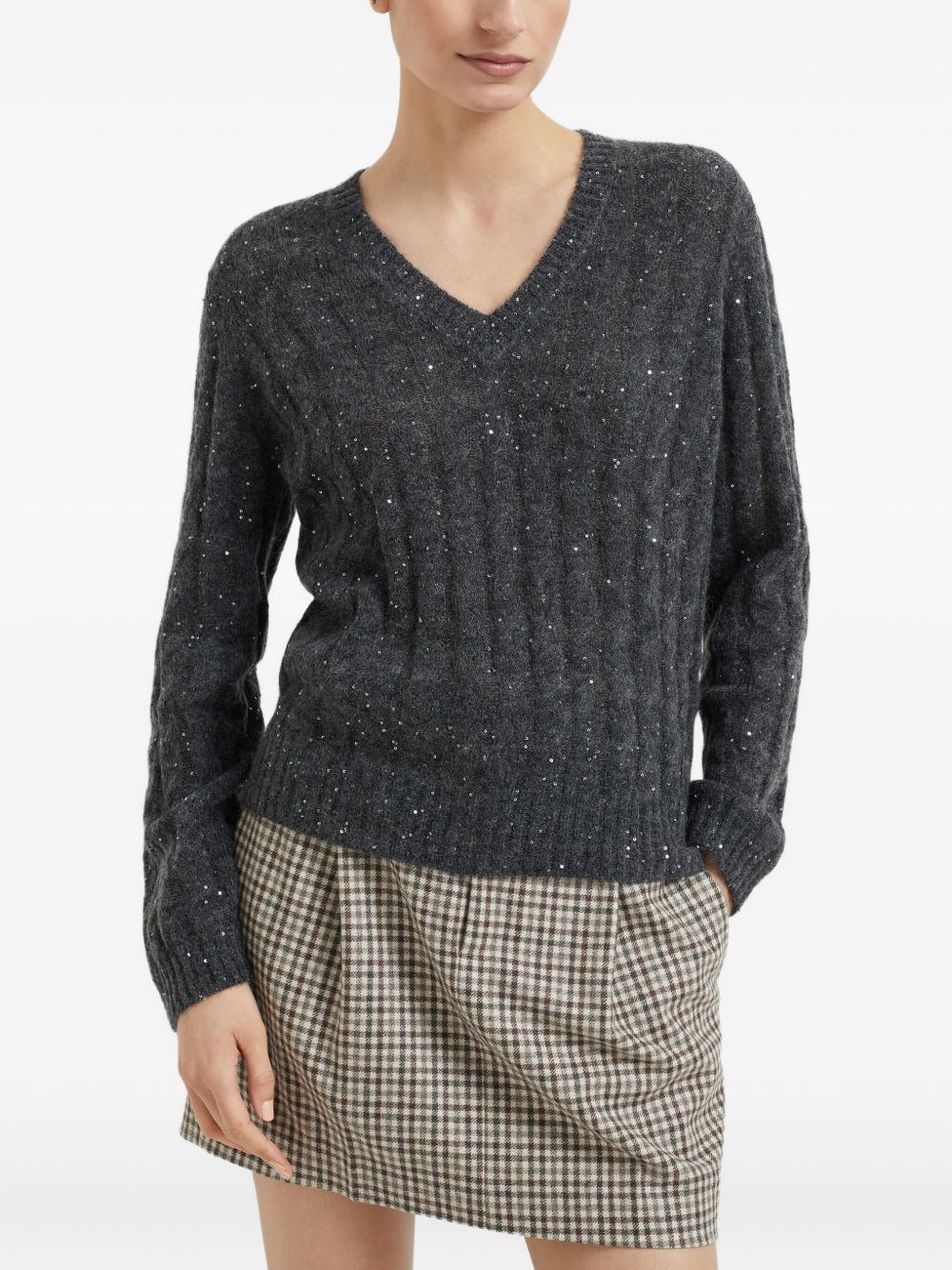 Brunello Cucinelli Seatersグレー - Image 7
