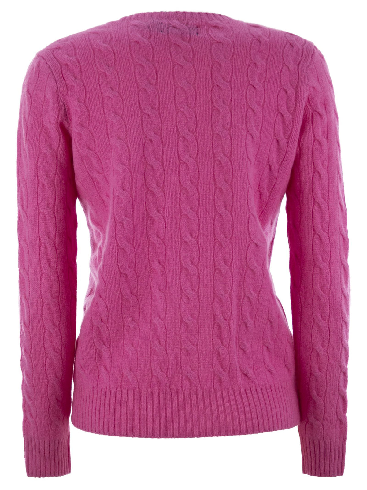 Polo ポロラルフローレンはウールとカシミアクルーネックを編みました - Image 7