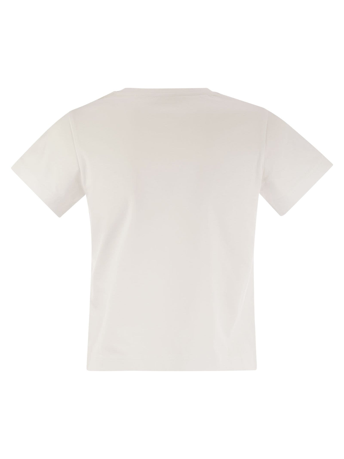 Moncler 筆記体のロゴが刺繍されたモンクラーコットンTシャツ - Image 7