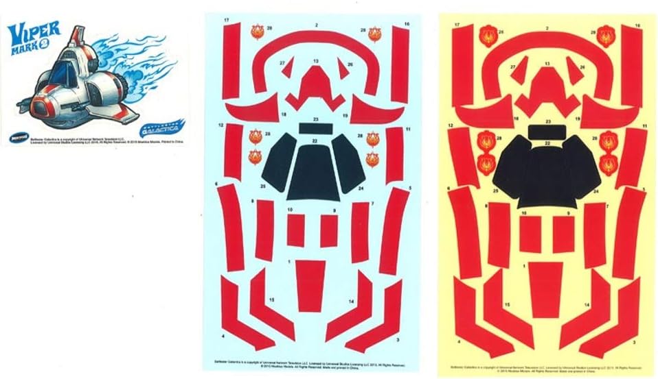 プラッツ バトルスター・ギャラクティカ スーパーデフォルメ バイパーMk.2 プラモデル MOE944