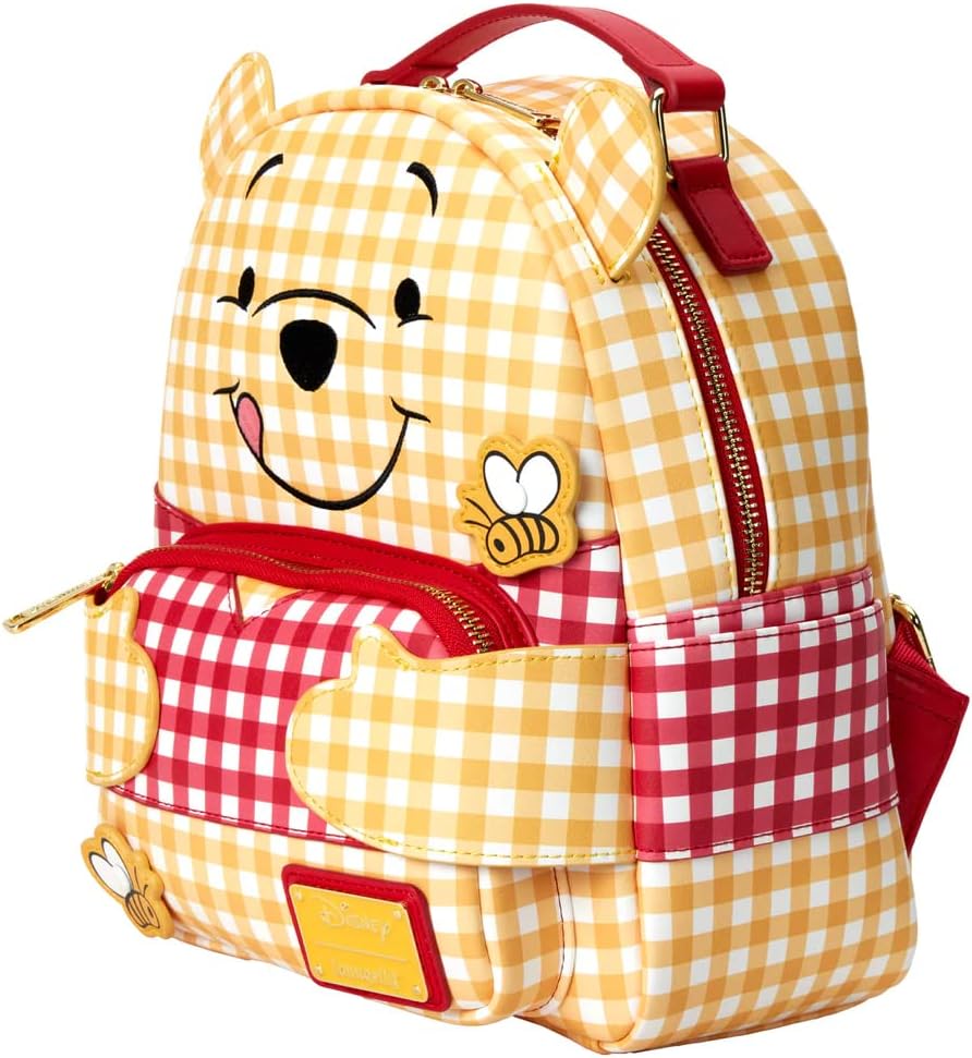 Loungefly Disney Winnie the Pooh Gingham Backpack