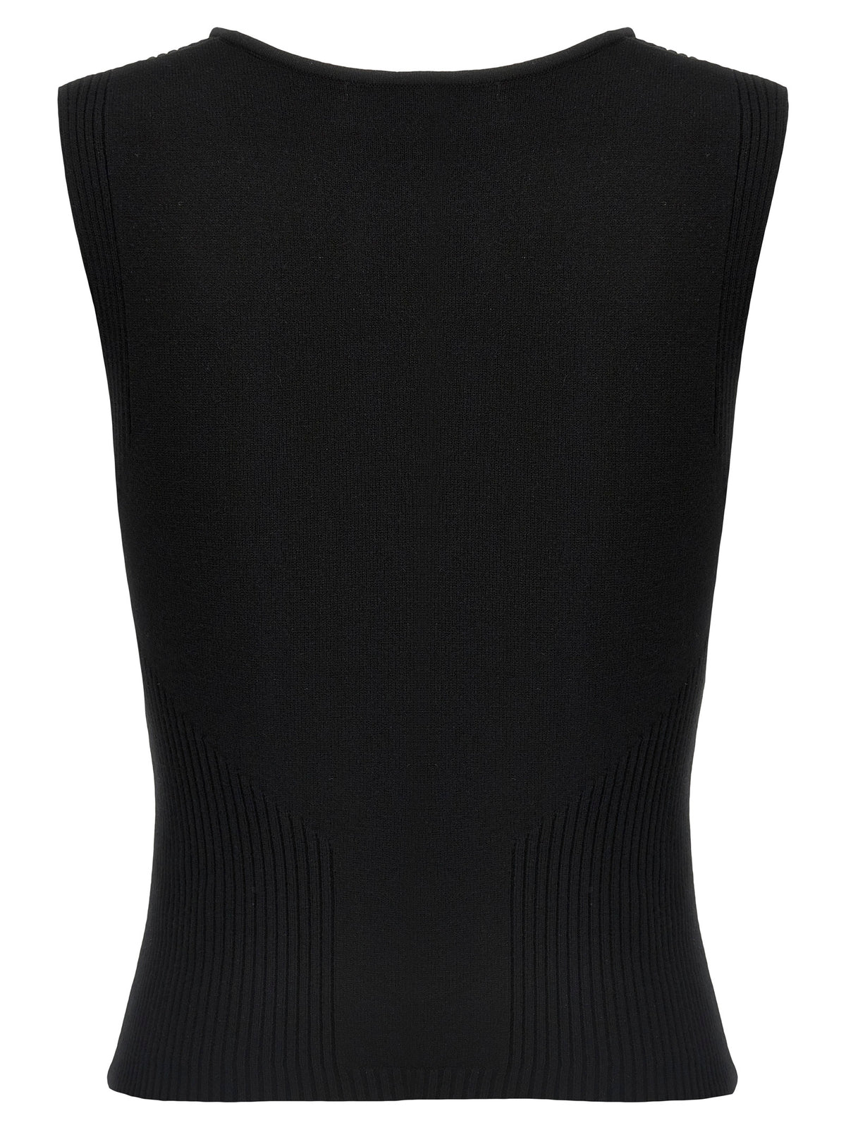 Marine マリンセール「ムーンジュエリーニットオープンネック」トップ - Image 7