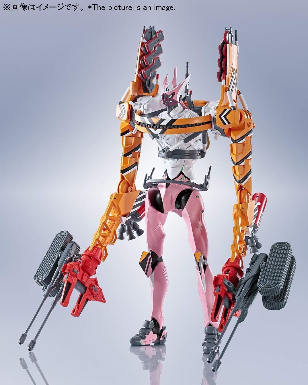 Robot Spirits Evangelion [Side EVA] Evangelion Unit 8 Beta, Temporary Combat Mode, Approx. 6.7 inches (170 mm), ABS & PVC Pre-painted Action Figure
