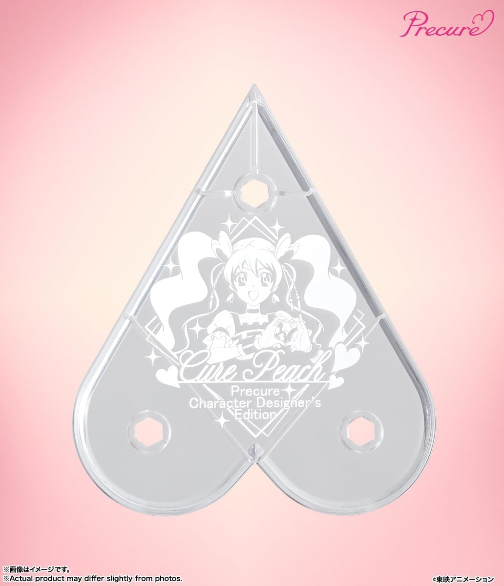 BANDAI SPIRITS S.H. Figuarts Fresh Pretty Cure! Cure Peach Precure Character Designer's Edition, Approx. 5.3 inches (135 mm), ABS & PVC Pre-painted Action Figure