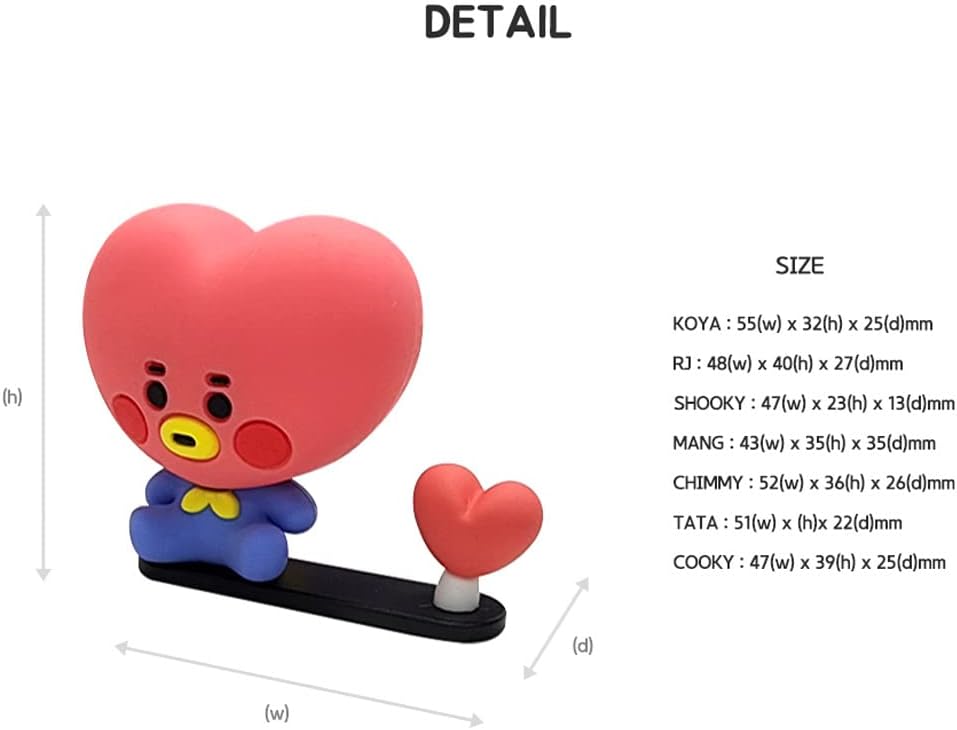 BT21 BABY FIGURE MASK HANGER (CHIMMY) / FIGURE / FIGURE BTS GOODS