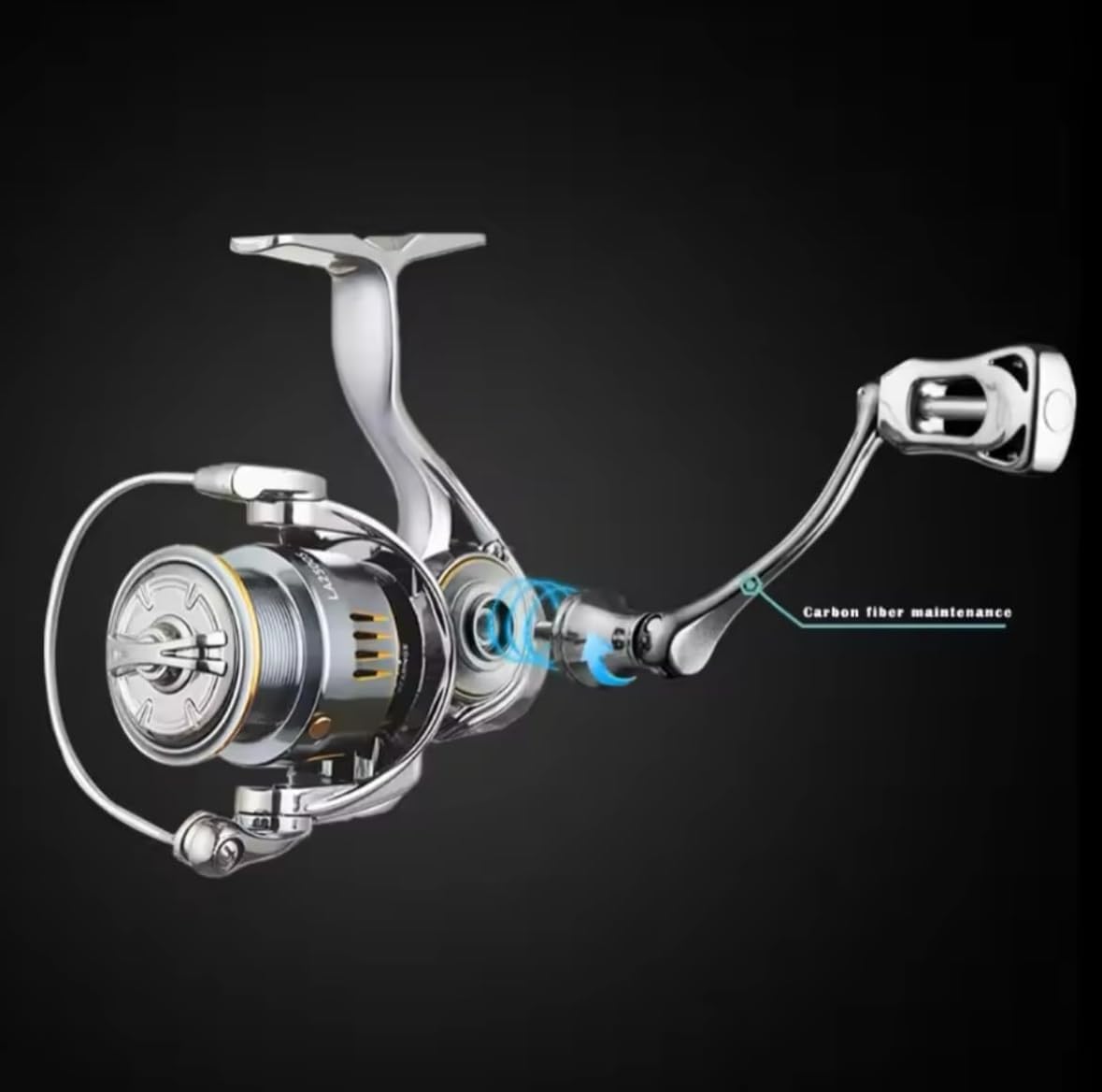 Fi's+7 Spinning Reel, Lightweight Model, 3000S, 2500S, 1500S, Various Count, Maximum Drag Force, 11.2 - 1.5 lbs (5 - 7 kg), Gear Ratio, 5.2:1, Left and Right Interchangeable Handle, 6+1BB Ball
