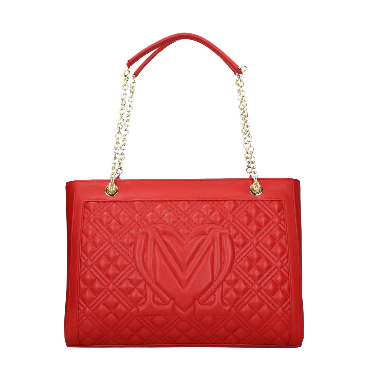 Moschino モスキーノのショルダーバッグが大好きな女性ポリウレタン赤/口紅 - Image 7