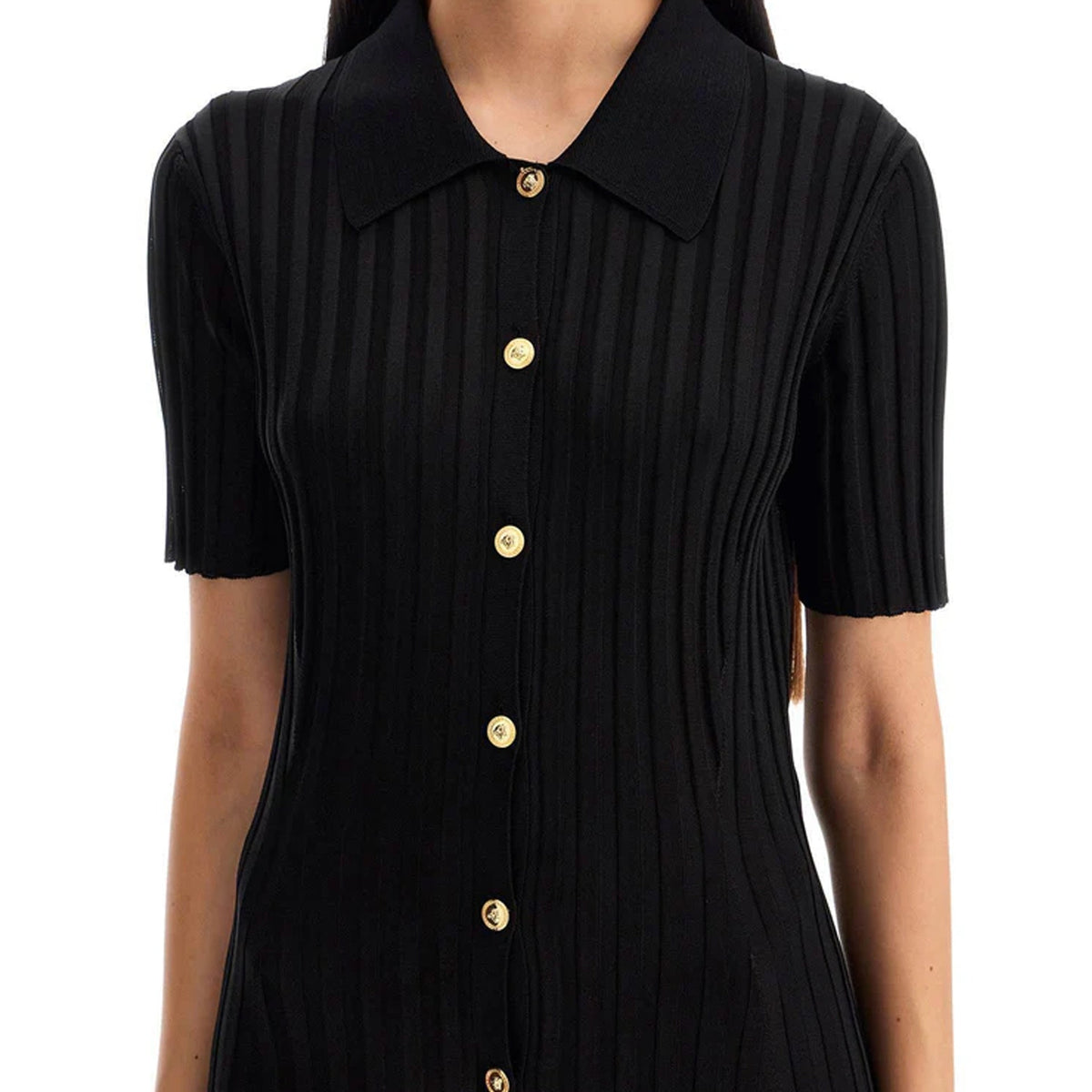 Versace ヴェルサーチヴェルサーチニットミニドレス - Image 7