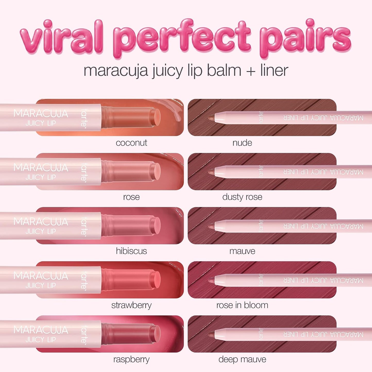 tarte maracuja jugoso bálsamo labial brillante – Mantequilla labial nutritiva viral con color y alta hidratación brillante, cuidado de la piel infundido con vitamina E, vegano y libre de crueldad