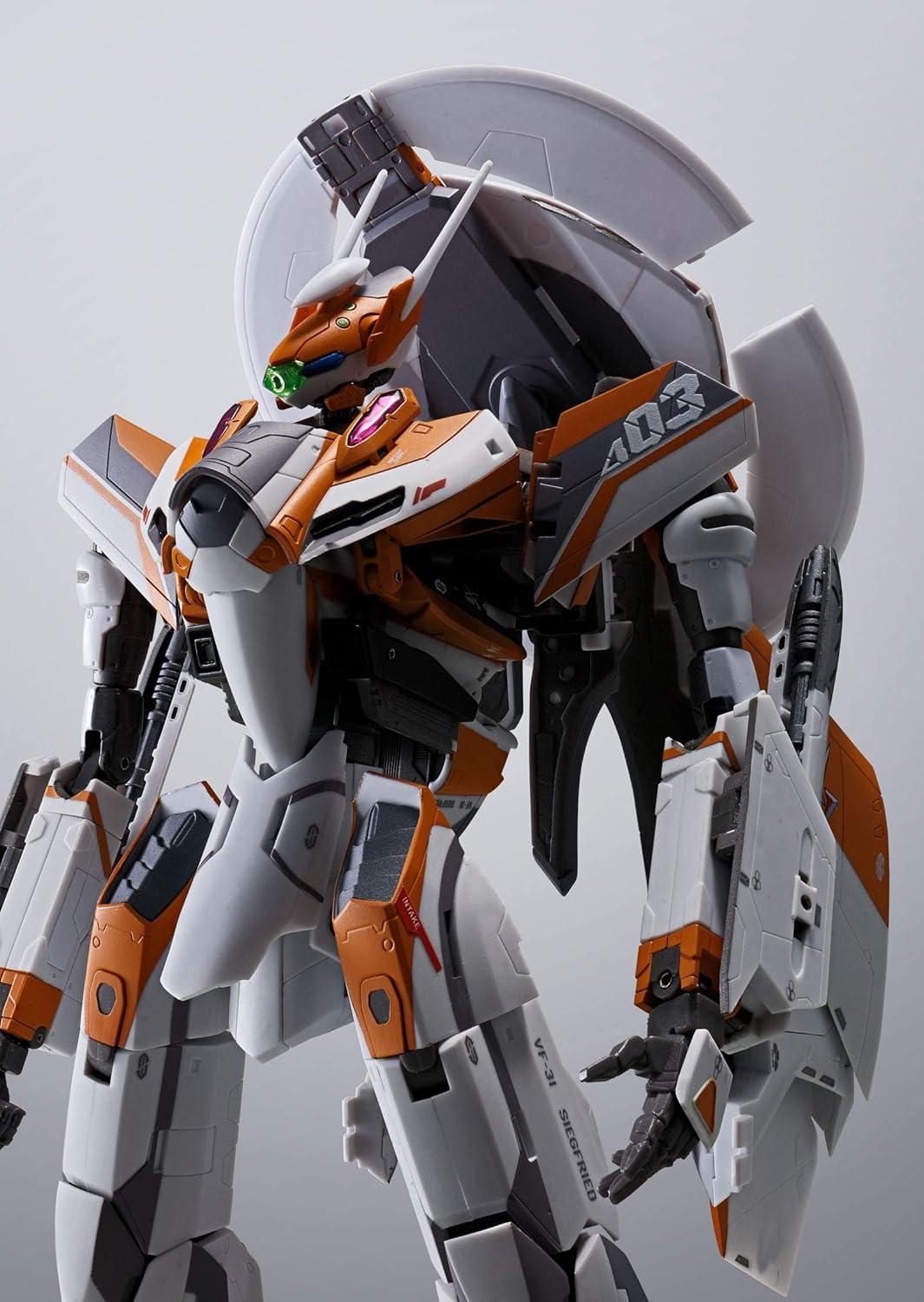 DX Chogokin Macross Delta VF-31E Siegfried (Chuck Mustang Machine) Approx. 7.1 inches (180 mm), ABS & PVC & Die Cast Pre-painted Action Figure