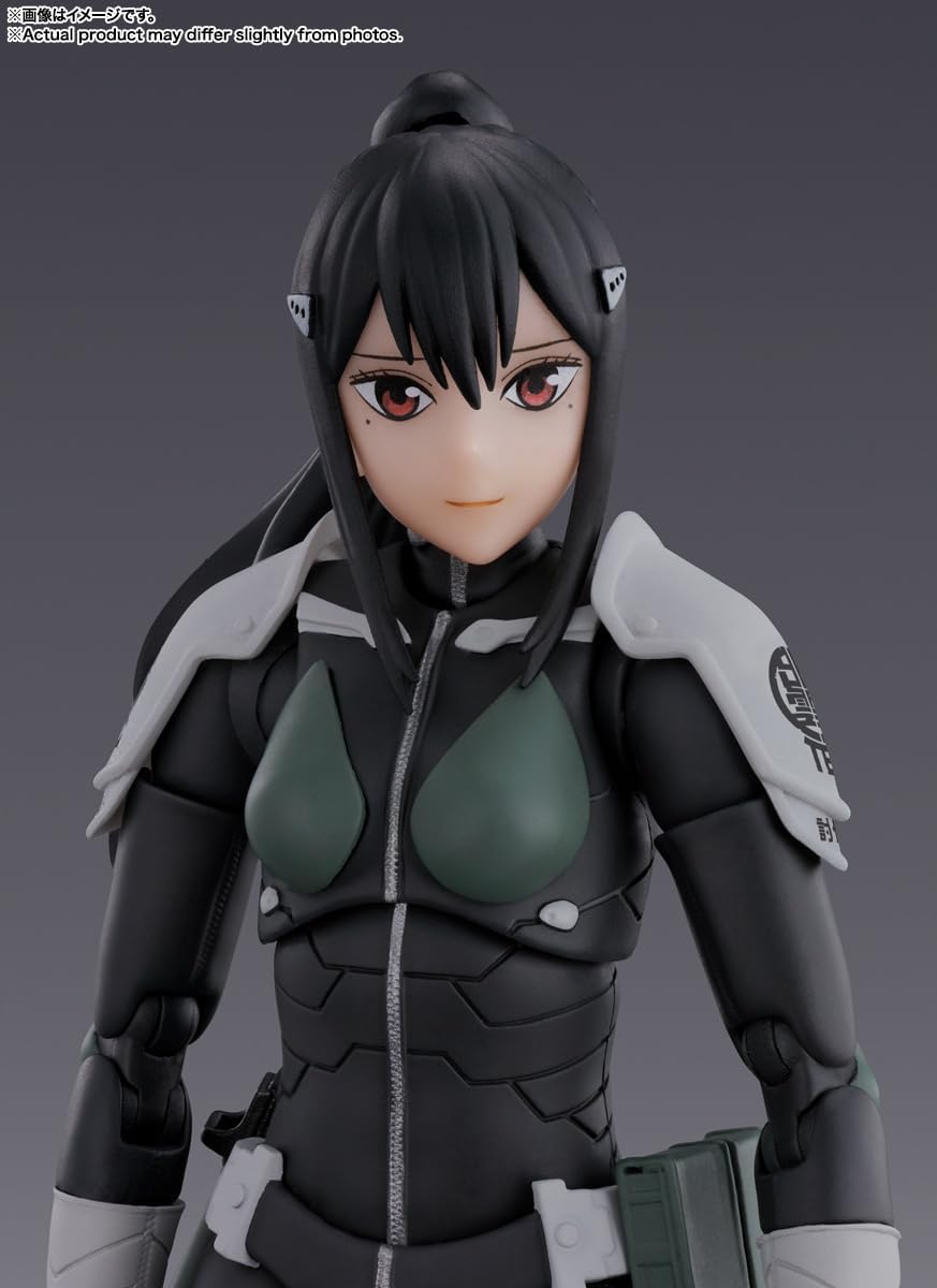 BANDAI SPIRITS S.H. Figuarts Kaiju No. 8 Mina White Approx. 5.5 inches (140 mm), PVC & ABS, Pre-painted Action Figure