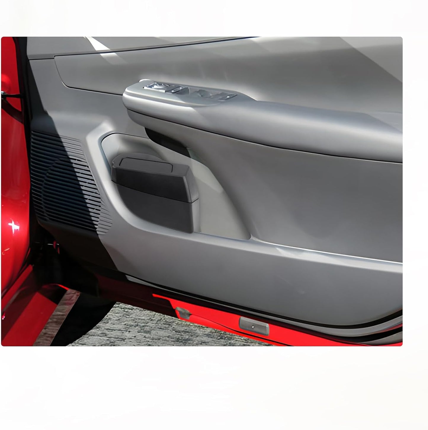 BIXUAN Toyota Prius 60 Series ZVW60/MXWH60 Model 5th Generation 2023+ Car Trash Can Prius 60 Series Door Pocket, For Vehicle Specific Vehicles, 60 Series Prius, Car Trash Can, Prius 60 Trash Bin, Side