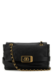 Balenciaga バレンシアガブラックレザーモドゥショルダーバッグ - Image 7