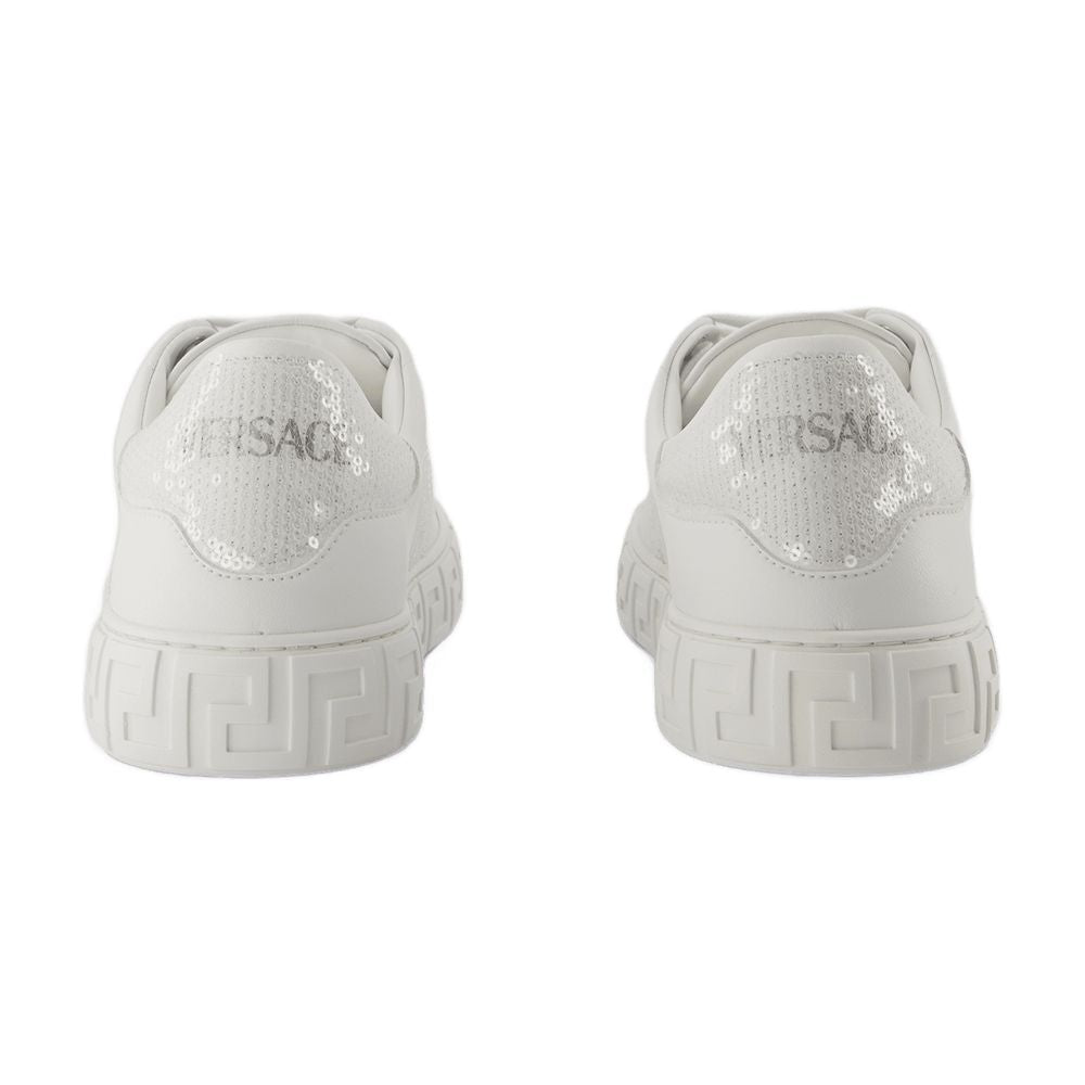 Versace スニーカーヴェルサーチコットンホワイト - Image 7