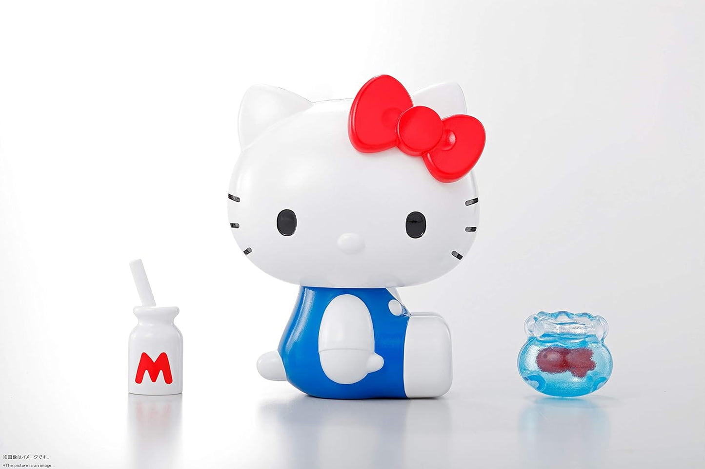 Tamashi Nations Super Alloy Hello Kitty (45TH ANNIVERSARY), Approx. 2.4 inches (60 mm), Die-cast & ABS Pre-painted Action Figure