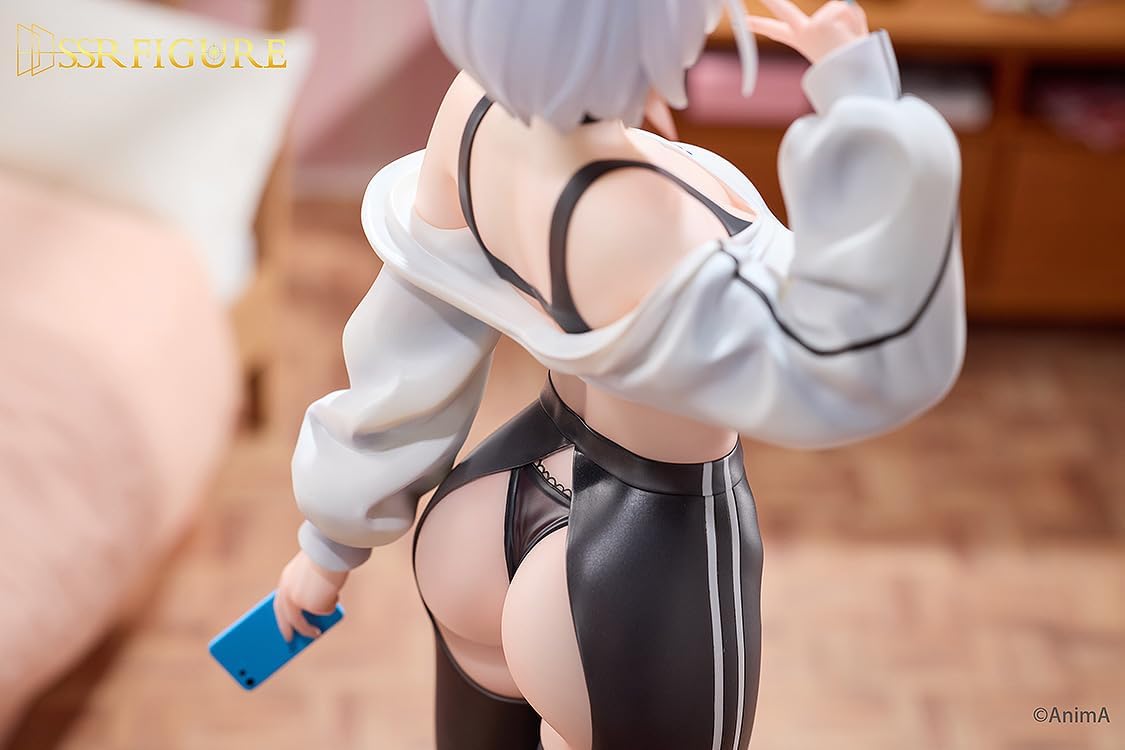 Original Scale Figure, SSR FIGURE, Nauphelia, 1/6 Scale, Complete Figure, PVC & ABS, Painted & Assembled Product, 1/6 Scale, 2 x Dedicated Bases, Total Height Approx. 11.0 inches (280 mm