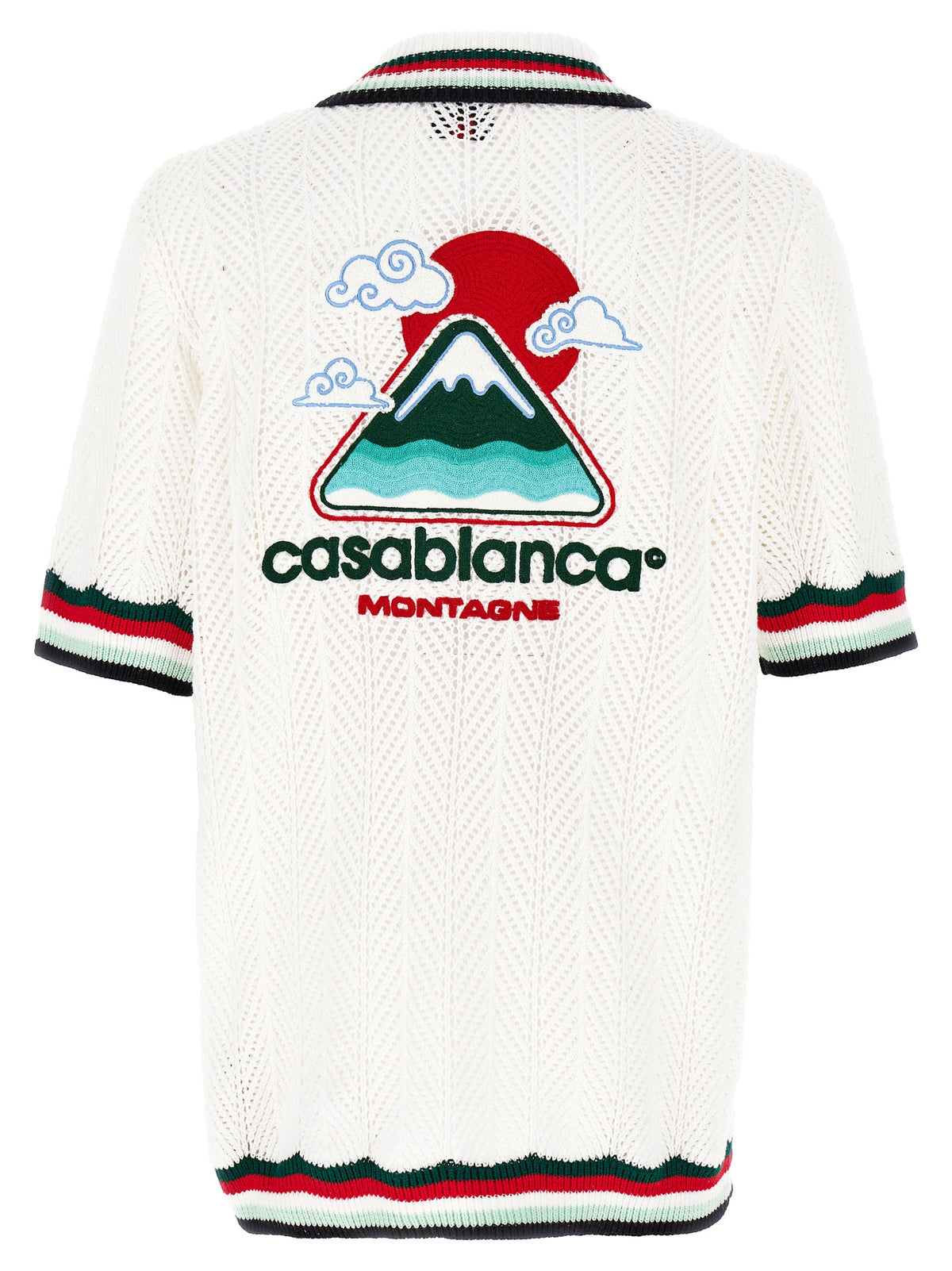 Casablanca カサブランカ「スポーティフェイククロシェ」シャツ - Image 7