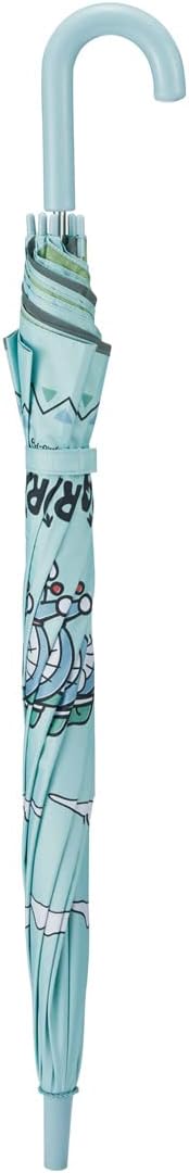 Skater Kids' Sun Umbrella, 55 cm, Doraemon Space Walk, For Ages 9-10, Approx. 49.2-53.1 in., Elementary School, One-Touch Jump Style, UV Protection, 8 Ribs, For Sunny or Rainy Weather, UBSR3-A