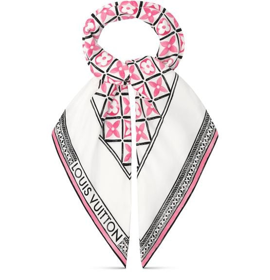 LOUIS VUITTON Monogram Flower Tile Square 90 - Image 7