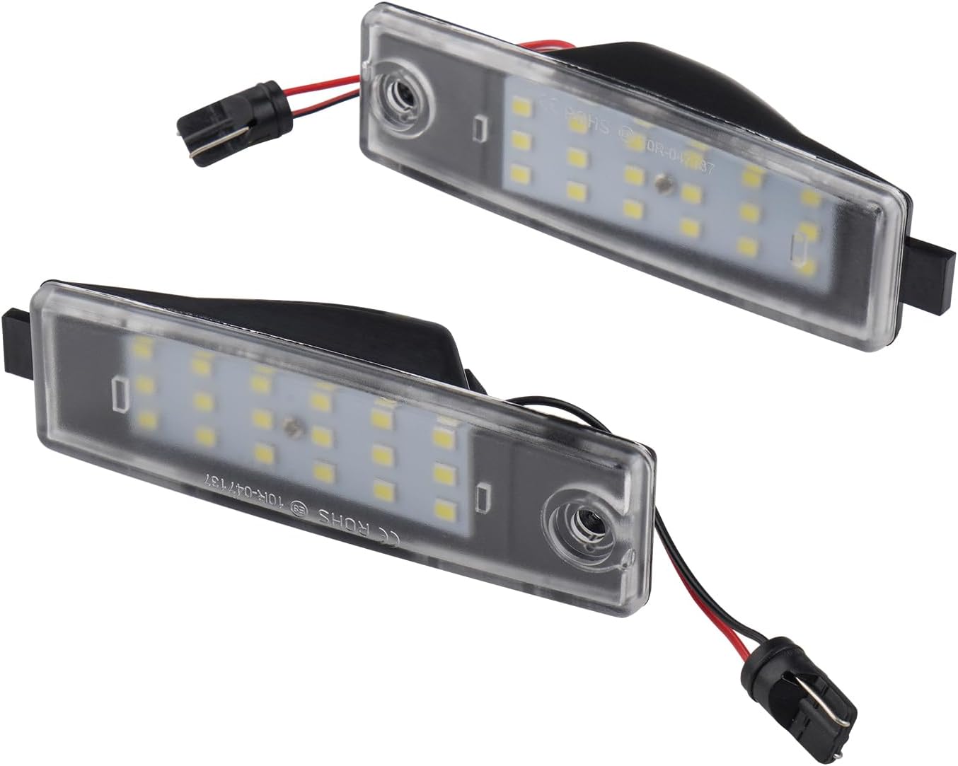 Toyota Hiace 200 Series LED License Lamp, License Plate Lamp, 1/2/3/4/5/6/7 Types, Compatible with All Grades, High Brightness, Easy Installation, T10 License Plate Light, Pure White Light, 18