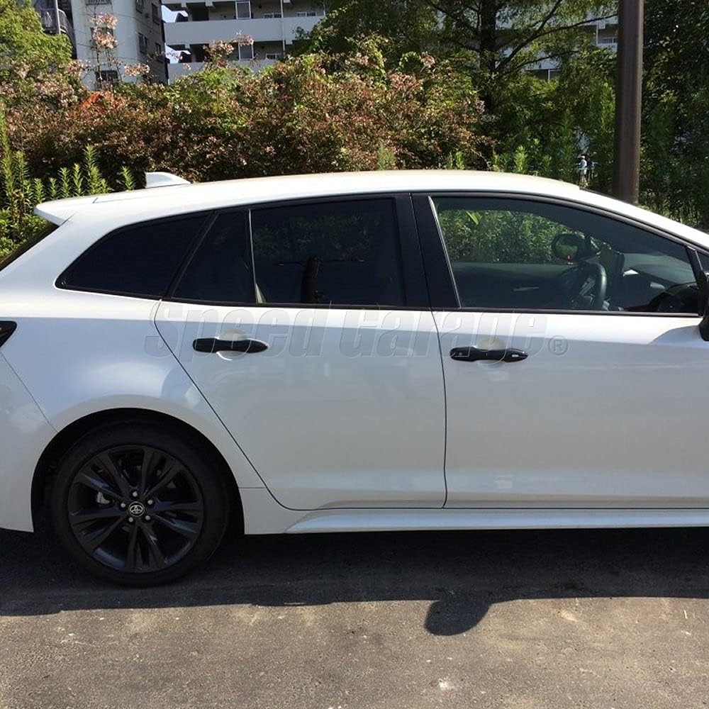 Speed Garage Toyota Corolla Sedan Sport Touring 210 Series Dedicated Door Knob Handle Cover Carbon Style Garnish for TOYOTA COLLORA Dress Up Custom Parts