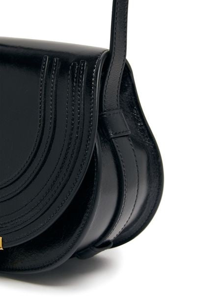 CHLOE Marcie small glossy leather shoulder bag - Image 7