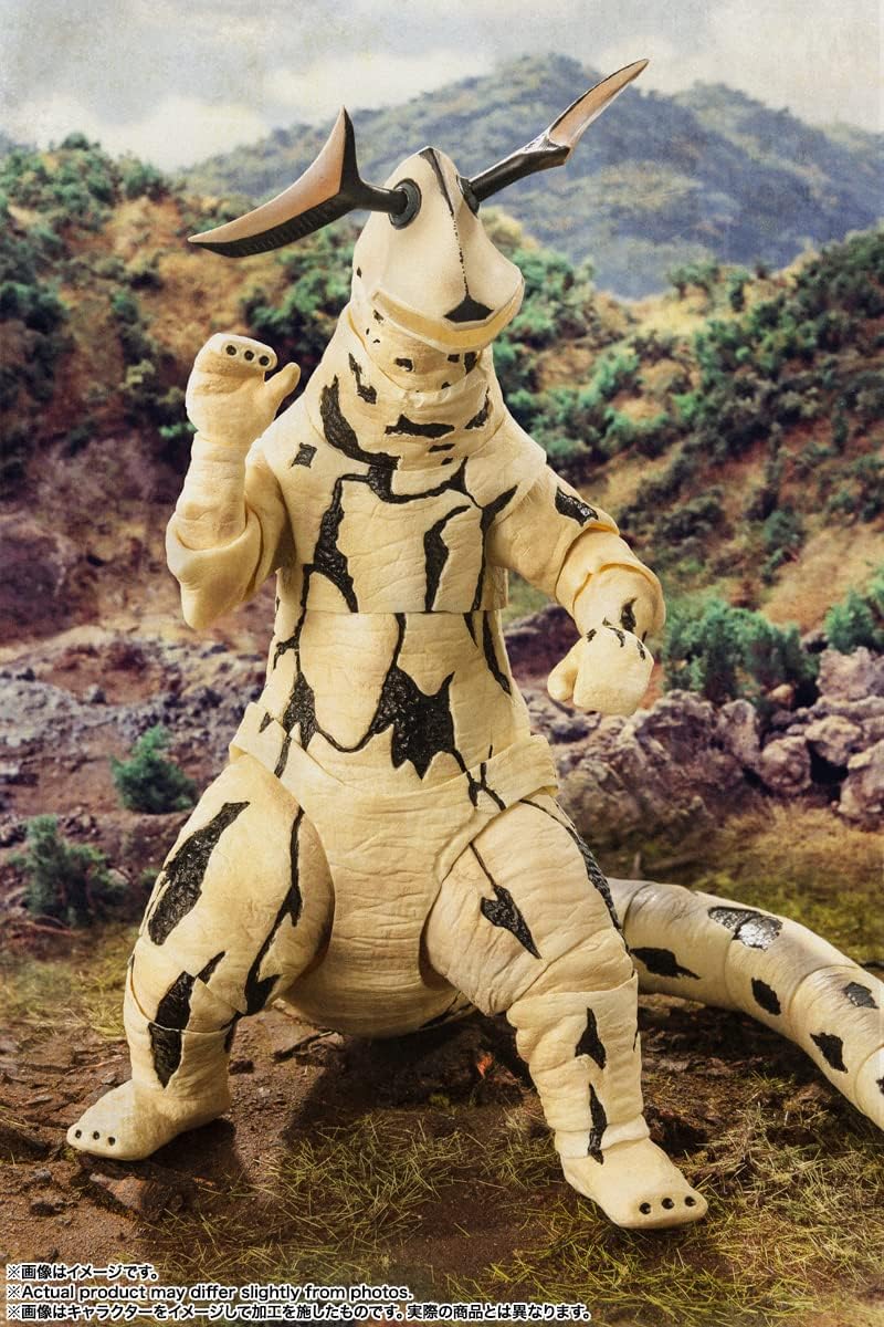 BANDAI SPIRITS S.H. Figuarts Ultraman Eleking, Approx. 6.5 inches (165 mm), PVC & ABS, Pre-painted Action Figure